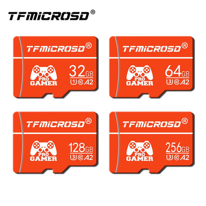 Micro TF SD Card 256GB 128GB 64GB UHS-3 TFmicrosd card High Speed Flash Mmemory Card 16GB 32GB For Camera Nintendo Switch phone