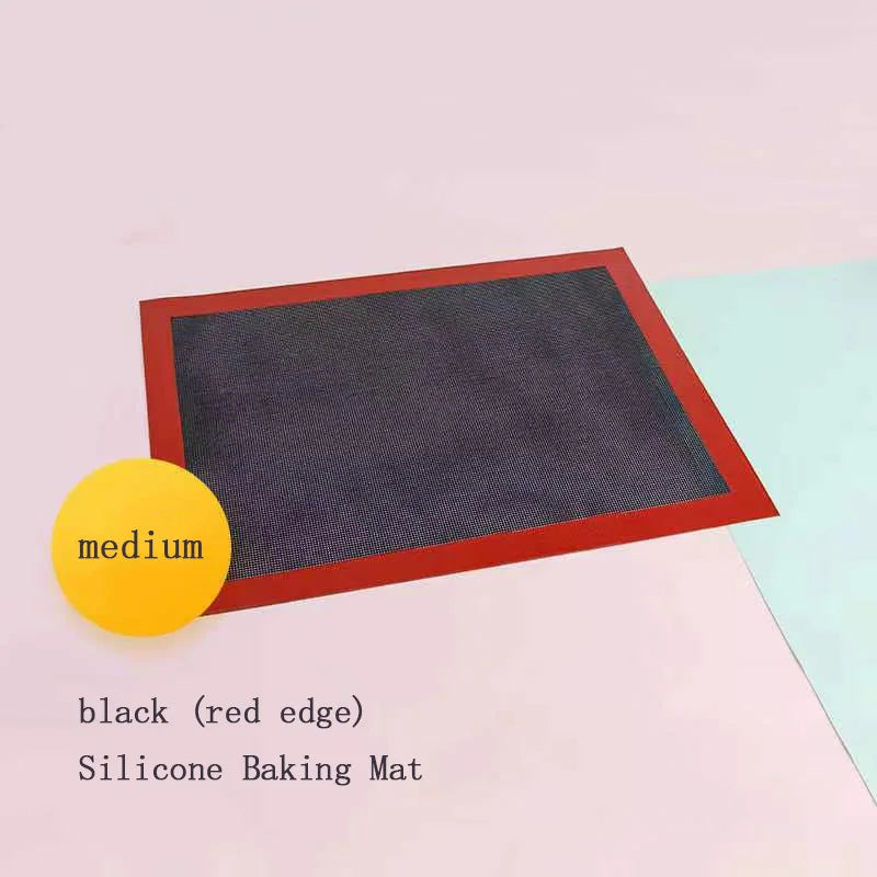 30X40cm Silicone Grill Mat Baking Tray Breathable Cookie Bread Mat Oven Microwave High Temperature Baking Kitchen Tools