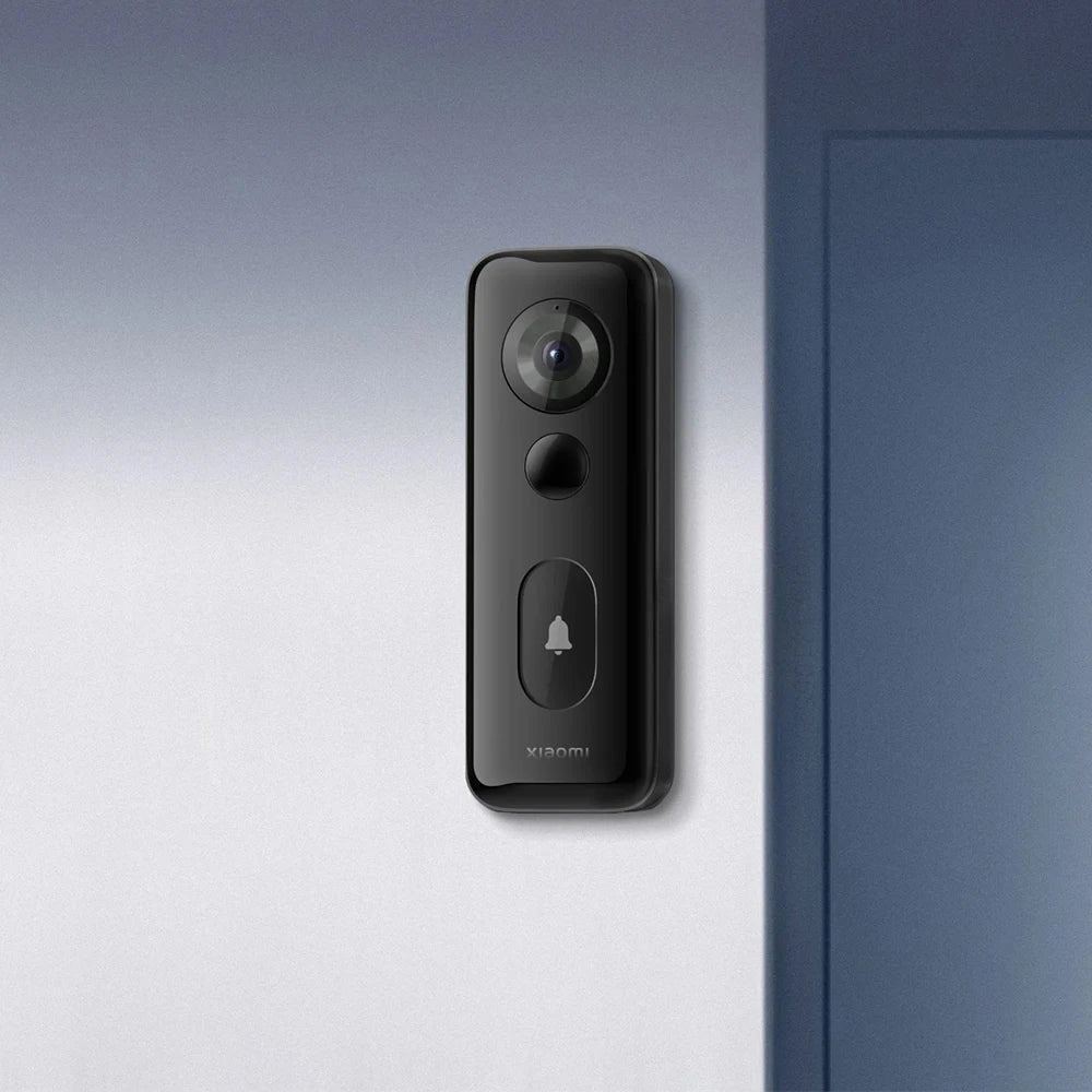 Global Version Xiaomi Smart Doorbell 3S 180° Wide View WiFi Wireless Camera 2K Night Vision IP65 Alexa Google Voice Assistant