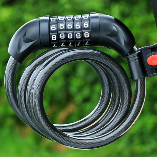 TOSUOD Bicycle Lock Anti-Theft Password Lock Mountain Bike Electric Bike Lock Three-Digit And Four-Digit Password Lock