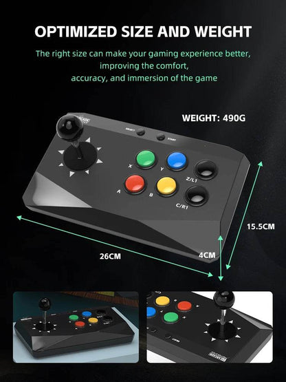 DATA FROG Y3 Arcade 4K Video Game Console with Game Arcade Keyboard Built-in 20000 Games Stick For PS1/FC/GBA Retro TV Dendy - MarvelouStoree