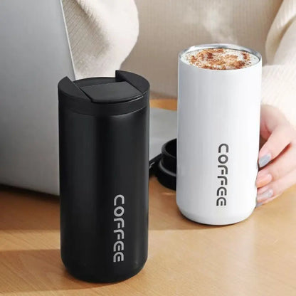 400/500ML Insulated Coffee Mug Cup Travel Stainless Steel Flask Vacuum Leakproof Thermo Bottles Espresso Themo Bottle Coffeeware