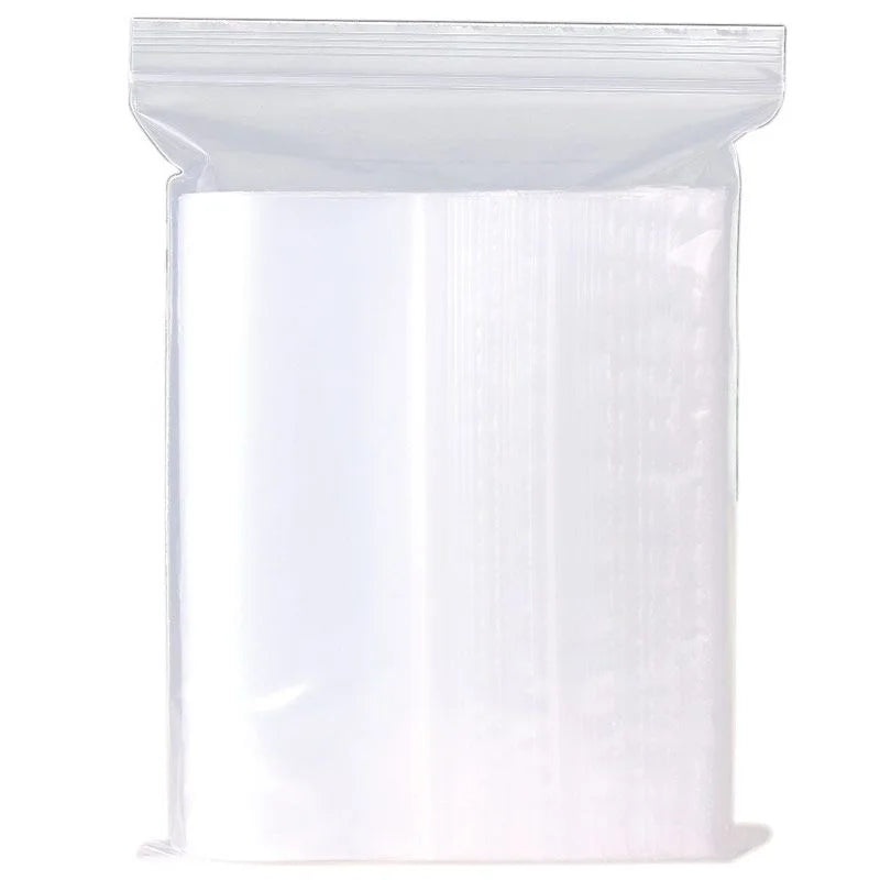 100pcs Transparent Ziplock Bag Sealed Department Store Bags Small Jewelry Parts Small Accessories Bag Ring Crystal Packing Pouch