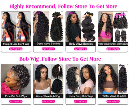 12A Ready To Go Bone Straight Bob Wig Lace Frontal 100% Human Hair Wigs For Women Short Bob Wig Lace Closure Wig Glueless Wig