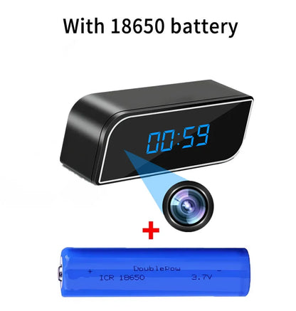 New wireless clock with WiFi, high-definition 1080P network, motion detection night vision, baby safety protection