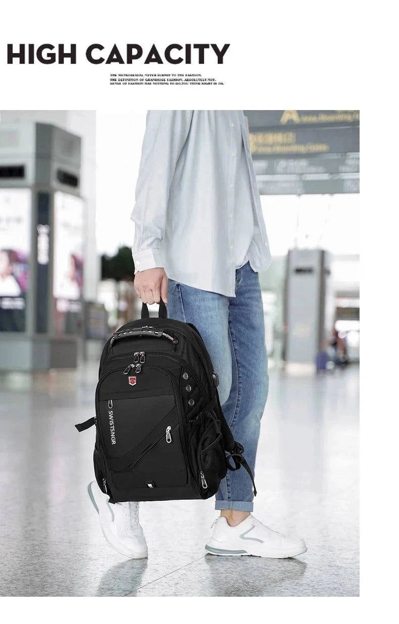 2024 Waterproof 17/20 Inch Laptop Backpack Men Airplane Travel Backpack Women Oxford Rucksack Male School Bag modern Mochila