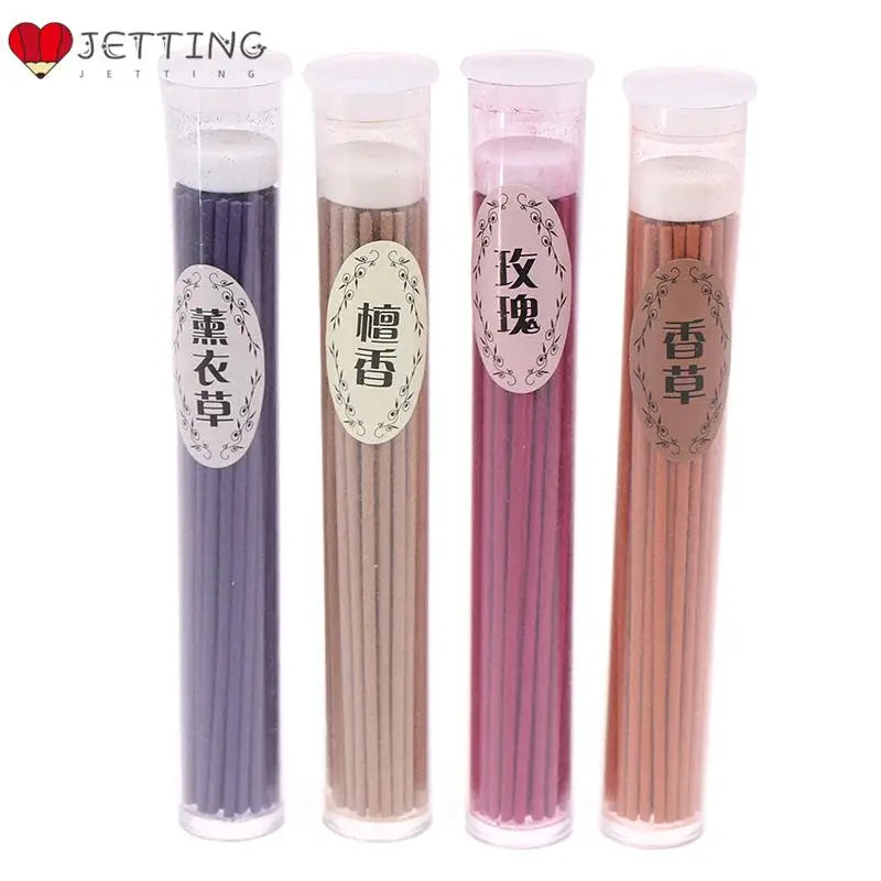 50Pcs Random Sticks Incense Aromatherapy Fragrance Spices Fresh Air Natural Aroma Indoor Spices Sandalwood