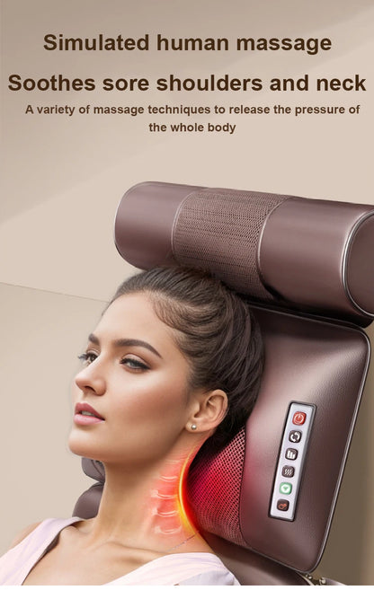 Home Massage Machine Hot Compress Multifunctional massage cushion Massage Machine Full Body Mattress