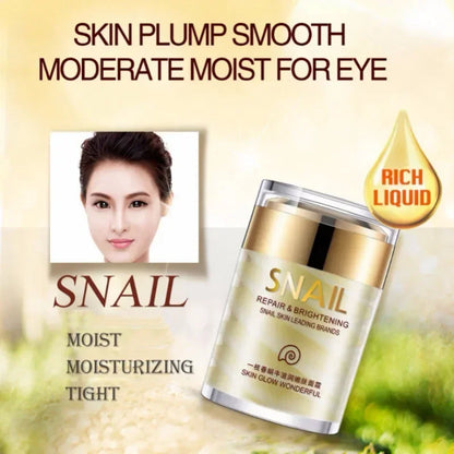 Snail Cream Collagen Face Anti Aging Whitening Moisture Facial Firming Serum Anti Wrinkles Eye Bags Korean Skin Care Product 60g