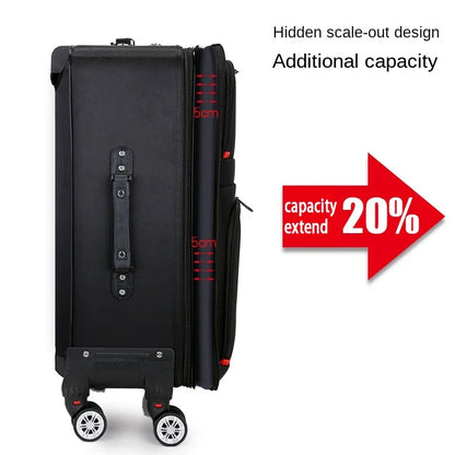 Suitcase Detachable Wheel Waterproof Luggage Carry-on Travel Bag Large Capacity Oxford Rolling Luggage Set Password Trolley Case