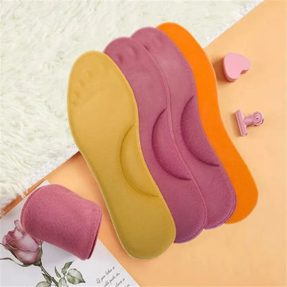 Self Heated Thermal Insoles for Feet Warm Memory Foam Arch Support Cushion for Women Winter Sports Shoes Self-heating Shoe Pads