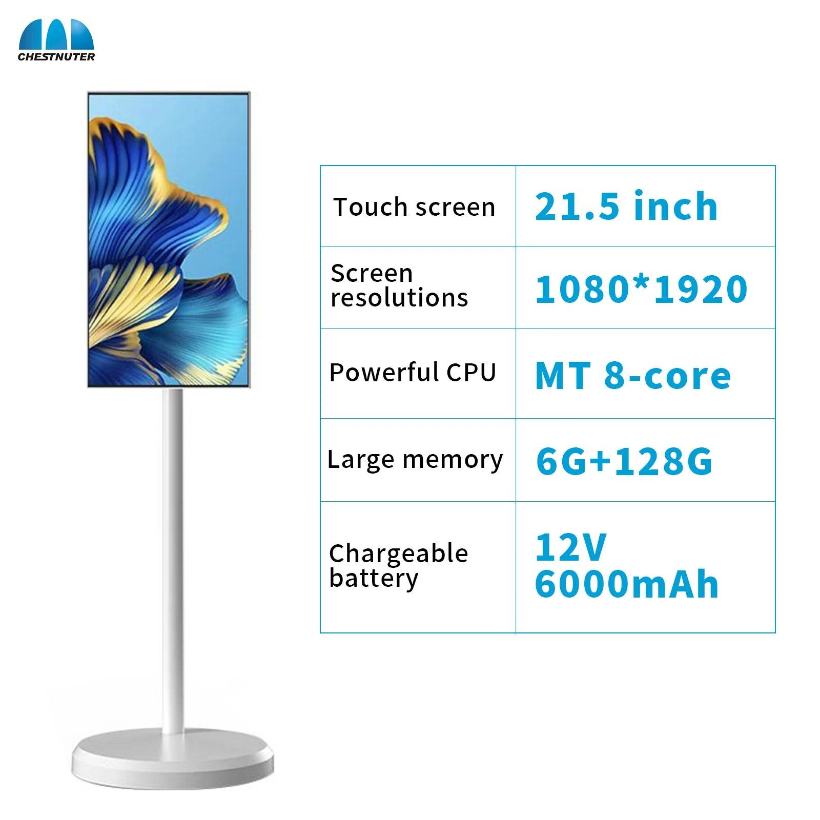 popular shenzhen 21.5 Inch Battery-power Android Lg Stand By Me Tv In-cell Touch Screen Gym Gaming Live Room Smart Tv - MarvelouStoree