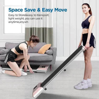 Walking Pad Treadmill 2 in 1 Under Desk Treadmill for Home Portable Desk treadmill Remote Control & LED Display