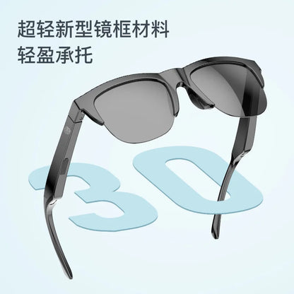 New Arrival Smart Glasses with Wireless Bluetooth Earphones and Anti-glare Audio Sunglasses TWS Earphones