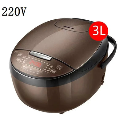 Midea rice cooker household 4L multifunctional mini rice cooker available for 2-4 people with intelligent appointment