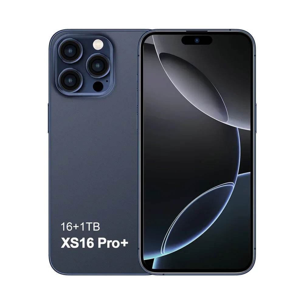 Original For Brand New XS16 Pro+ Smartphone 7.3 inch Full Screen 4G 5G Cell Phone 7800mAh Mobile Phones Global Version - MarvelouStoree