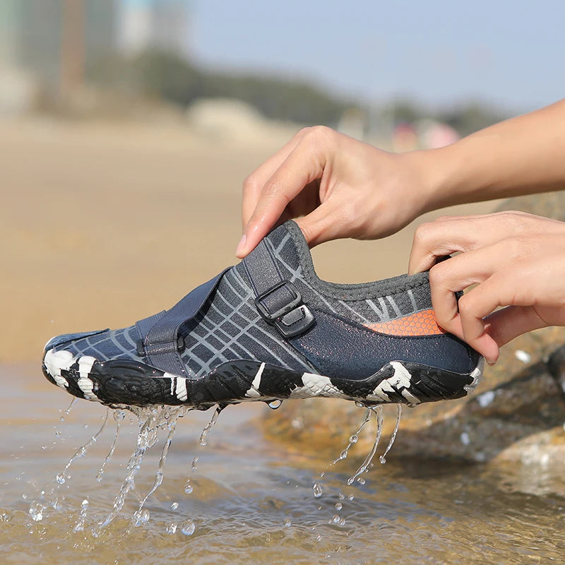 Women Water Shoes Man Barefoot Aqua Shoes Quick Dry Beach Footwear Breathable Sport Sneakers Anti-slip Hiking Shoes Outwear