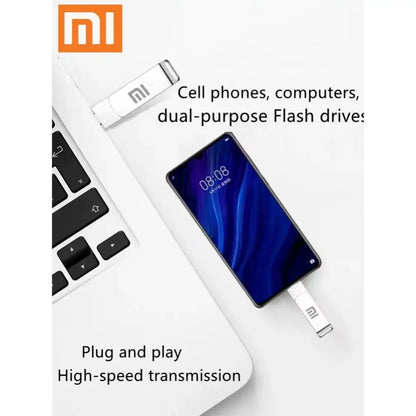 Xiaomi 2TB USB Flash Drive 256G Type C Pendrive OTG Memory Stick 64G 512GB High Speed USB Drive 1TB Pen Drive Gift With Key Ring