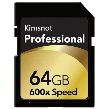 Kimsnot Professional SDXC Card 64GB 128GB 256GB 16GB 32GB SDHC SD Card Memory Card C10 High Speed 90Mb/s 600x For Nikon Canon - MarvelouStoree