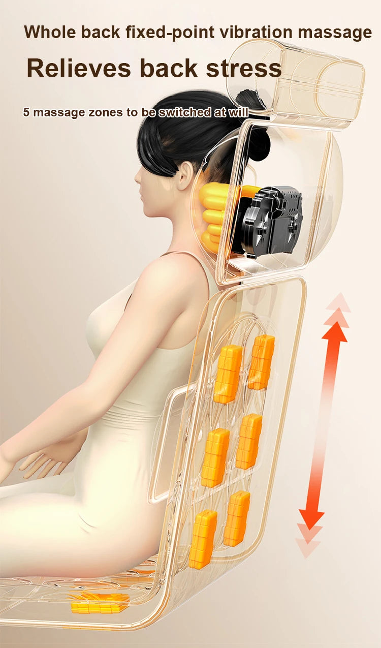 Home Massage Machine Hot Compress Multifunctional massage cushion Massage Machine Full Body Mattress