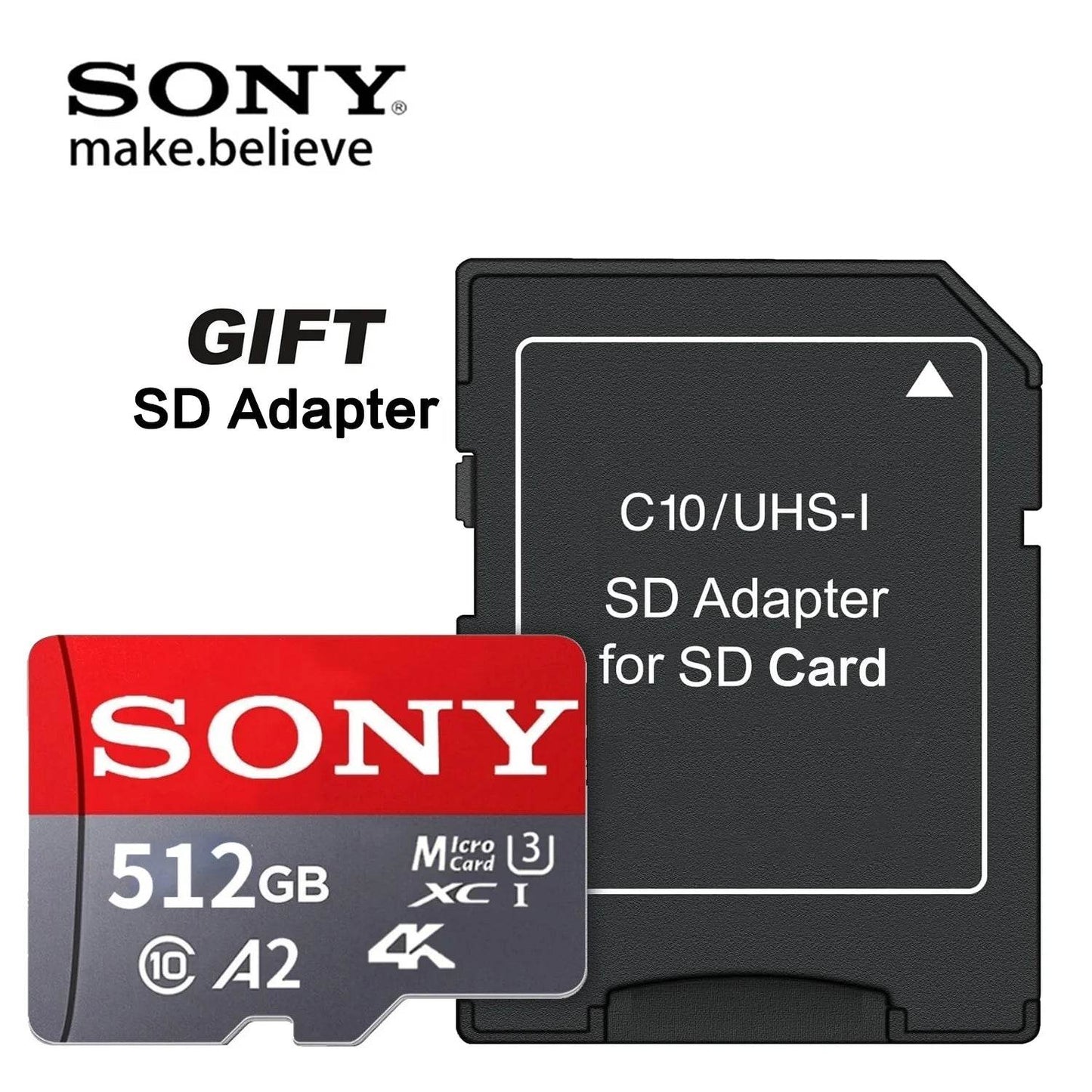 Sony 256GB High Speed Memory Card 128GB 512GB 1TB Class 10 Micro SD Card 64GB 32G SD Memory Card For Nintendo Switch Phone/Ps4 - MarvelouStoree