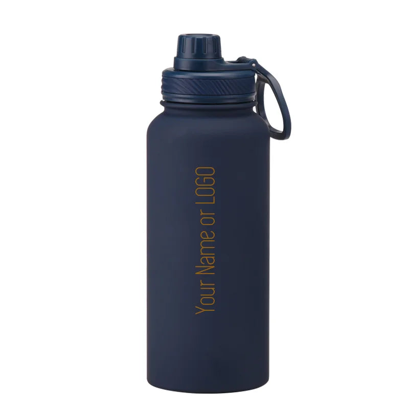 Personalised Water Bottle | 1000ml Large Capacity Tumbler | Customised Thermal Flask | Perfect Gift