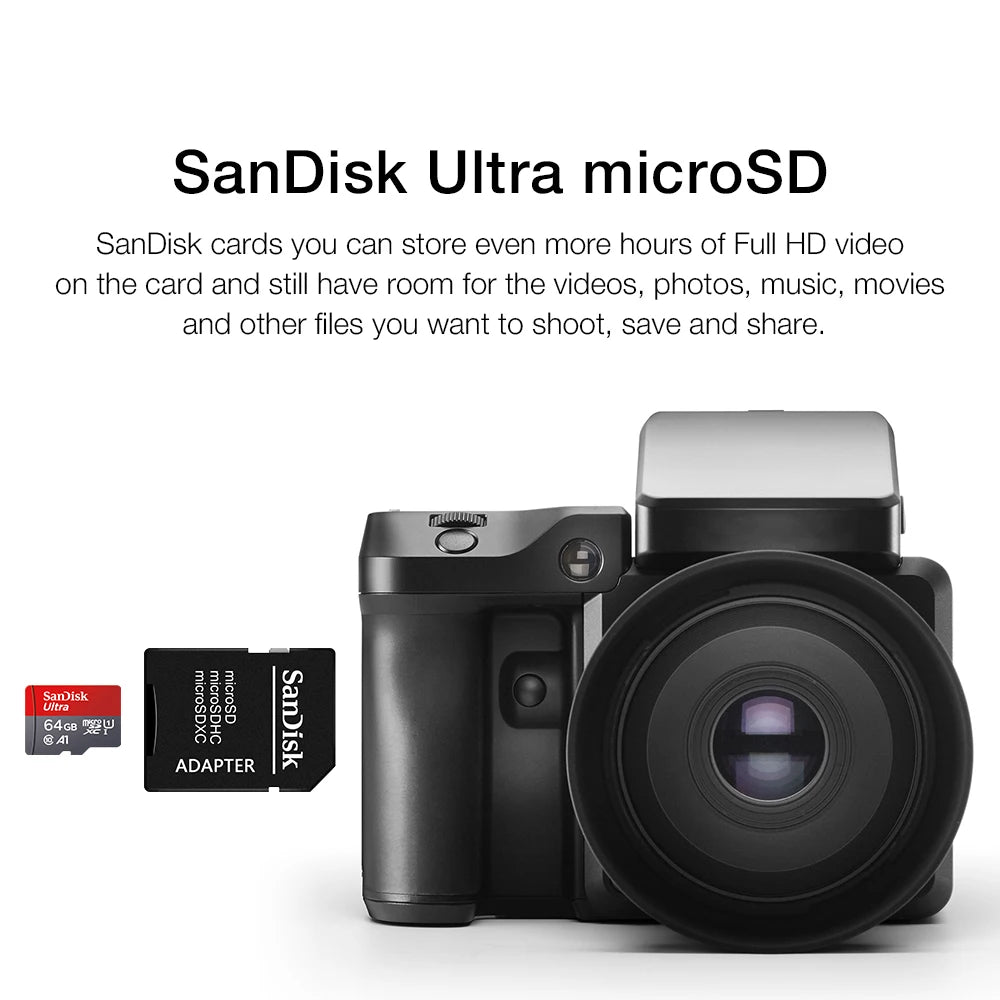 SanDisk Micro tf Card 128GB 64GB 32GB Up to 98MB/s Memory Card Class 10 Flash Card A1 TF Card memory card for smartphone