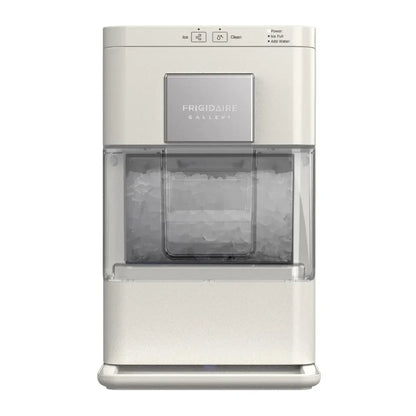 Ice Maker, Countertop Ice Machine with Transparent Window, Sonic Ice Maker with 44 lbs. Capacity, Auto Self Cl