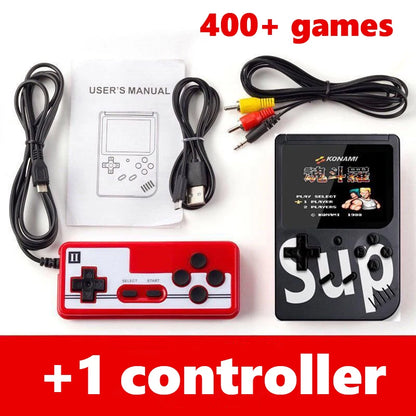 Retro Portable Mini Handheld Video Game Console 8-Bit 3.0 Inch LCD Color Kids Game Player Built-in 500 games For Kid Xmas Gift