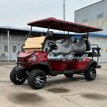 2024 New Lifted 72V Lithium Electric Golf Carts Street Legal multi-Function CE Approved 4/6 Seater Hunting Golf Carts