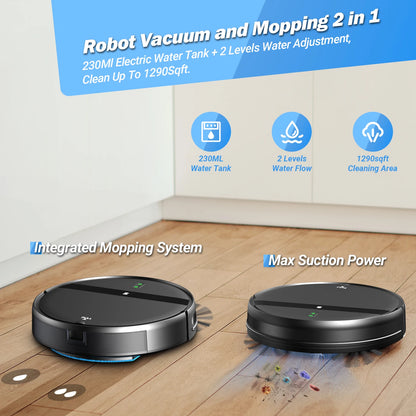 MAMNV G20 Robot Vacuum Cleaner Multiple Floors Home Appliance Restricted Area Setting Smart Home App Carpet Cleaning Pet Sweeper