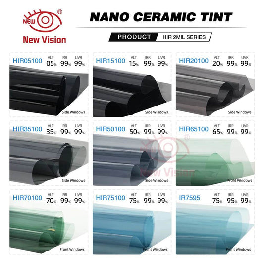 Top Quality Ultra Hd 0.5X4M IR100% Heat Resistant Privacy Protection Nano Ceramic Window Solar Film Tint Film For Car - MarvelouStoree