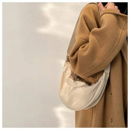 Casual Nylon Hobos Crossbody Bag for Women Designer Shoulder Bags Large Capacity Tote Lady Travel Shopper Bag Female Purses 2024