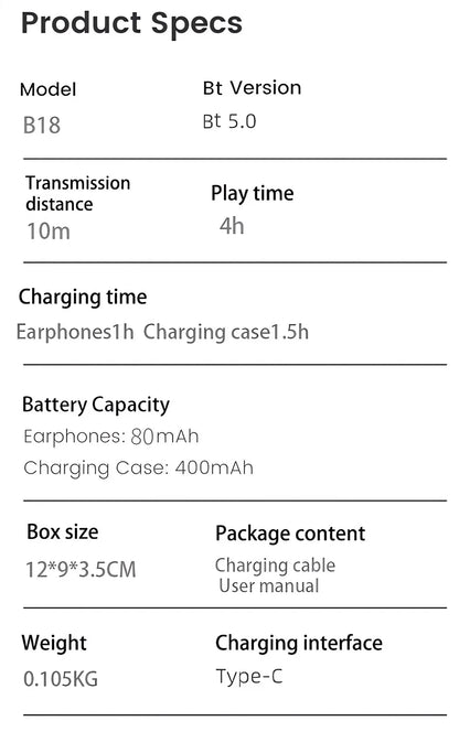 Language Translation Earbuds Translate 114 Languages Bluetooth Headset Translator Multifunctional Real-Time Travel Translator