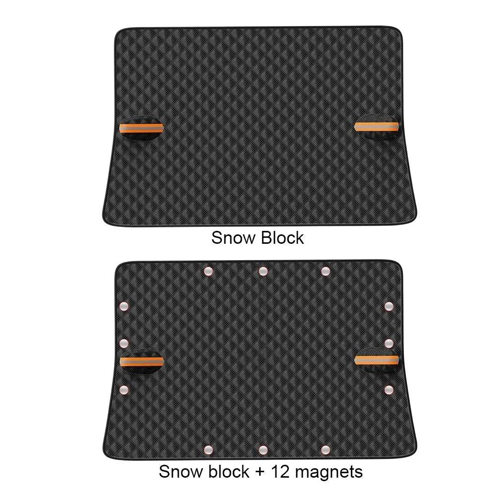 Winter Magnetic Suction Universal Style Car Snow Cover - Anti-Frost Anti-Freeze Front Windshield Car Window Snow Cover Amagi - MarvelouStoree