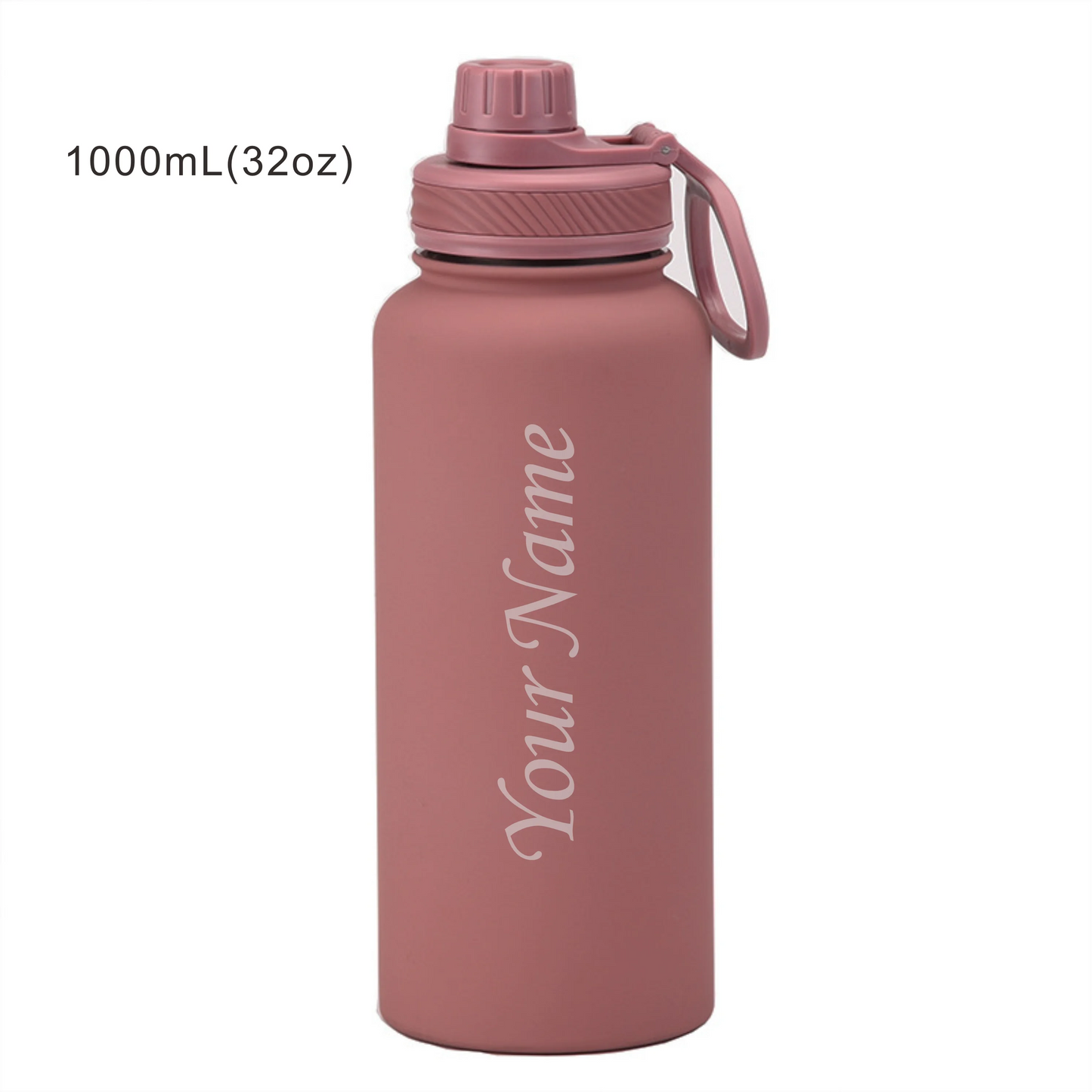 Personalised Water Bottle | 1000ml Large Capacity Tumbler | Customised Thermal Flask | Perfect Gift