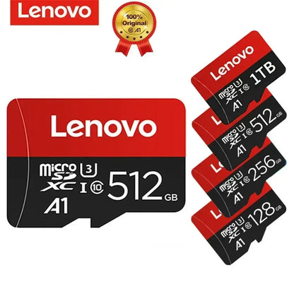 Original Lenovo SD 1TB Micro TF Mini SD Card 256GB 512GB 128gb 64GB TF Memory Flash Card for Phone/Computer/Camera Dropshipping