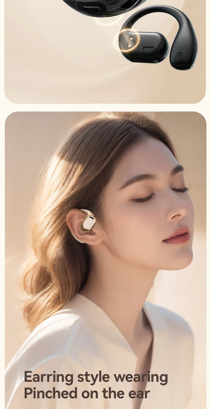 2024 new smart Bluetooth headset wireless binaural simultaneous translation dual-mic noise reduction multi-language translation