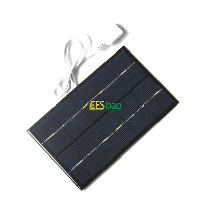 Wholesale Solar Panel USB Waterproof Outdoor Hiking Camping Portable Battery Mobile Phone Charging Bank Charging Panel