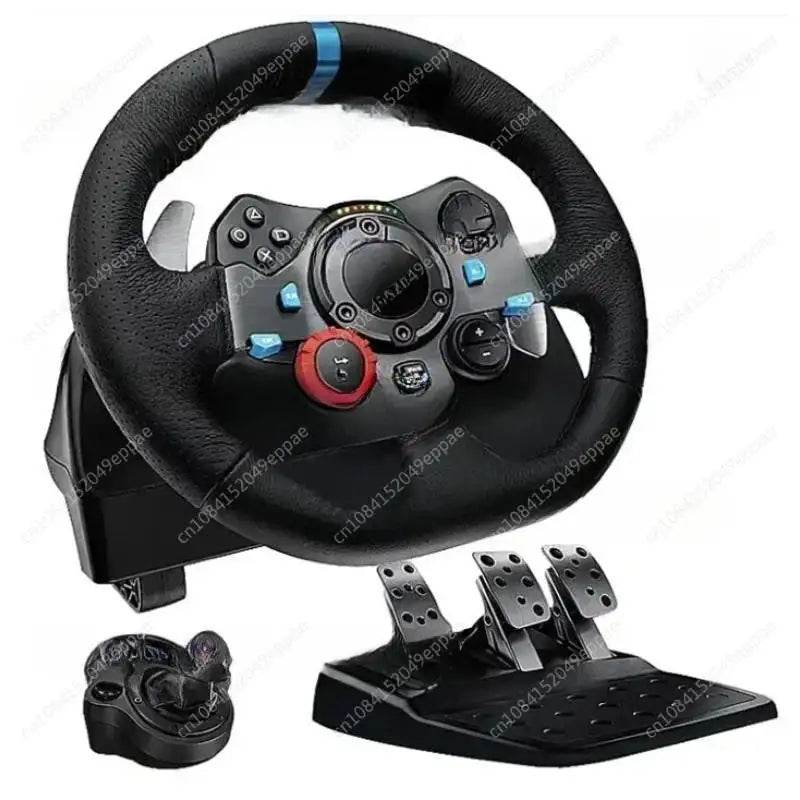 The driving force of the game steering wheel controller G29 is suitable for the Volante of PS5/PS4/PS3 and PC steering wheels - MarvelouStoree