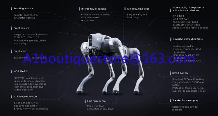 Unitree Go2 Robot Dog Quadruped Robotics Adults Embodied AI