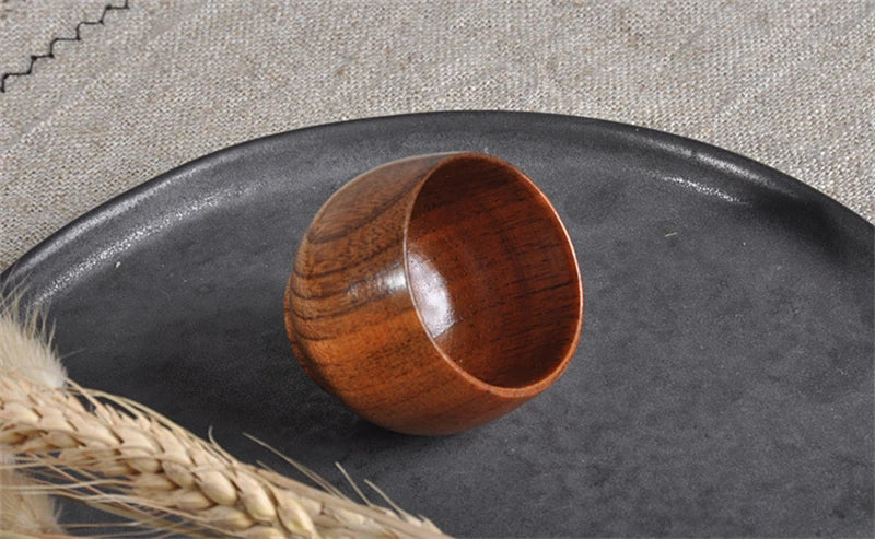 Wooden Big Belly Cups Handmade Natural Spruce Wood Cups Beer Tea Coffee Milk Water Cup Kitchen Bar Drinkware for Kitchen