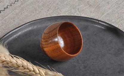 Wooden Big Belly Cups Handmade Natural Spruce Wood Cups Beer Tea Coffee Milk Water Cup Kitchen Bar Drinkware for Kitchen