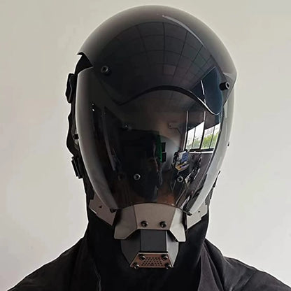 JAUPTO Cyber Punk Mask Cosplay,Cool mask, Techwear Mask, halloween decorations Fit Party Music Festival