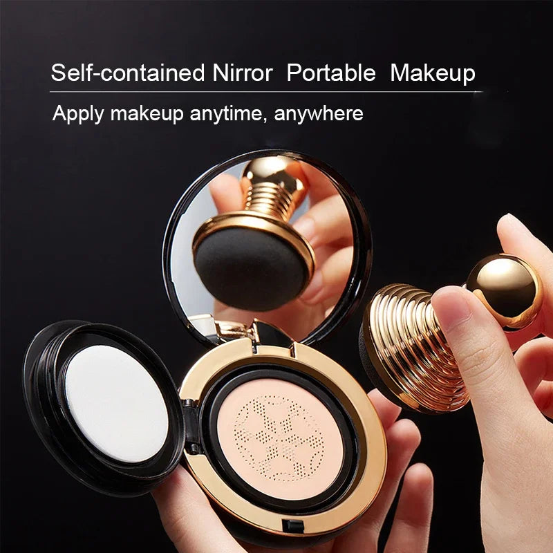 Mushroom Head Air Cushion BB Cream Brightening Foundation Concealer Lasting Moisturizing Whitening Base CC Cream Makeup Cosmetic