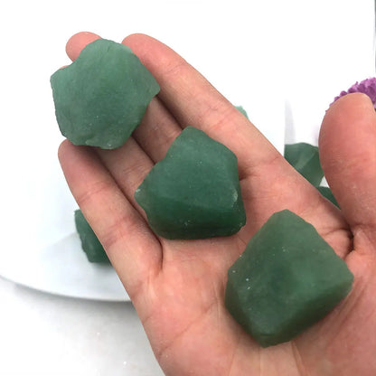 1pc Natural Raw Green Aventurine Rough Stone Quartz Crystals Rock Healing Reiki Mineral Aquarium Home Room Decoration Energy