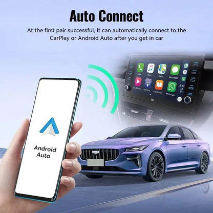 XUDA NEW Wireless CarPlay Android Auto Wireless Adapter Smart Mini Box Plug And Play WiFi Fast Connect Universal For Nissan - MarvelouStoree