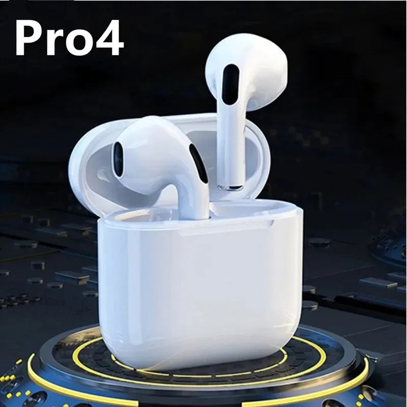 TWS Pro4 Bluetooth Earphones Wireless Headphones Mini Sports Headset Earbuds Music Earpieces For iPhone Xiaomi Huawei Redmi