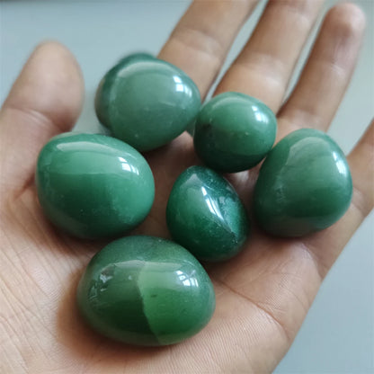 Natural Green Aventurine Quartz Crystal Stone Tumbled Reiki Healing Natural Stone and Minerals Home Decoration Stone