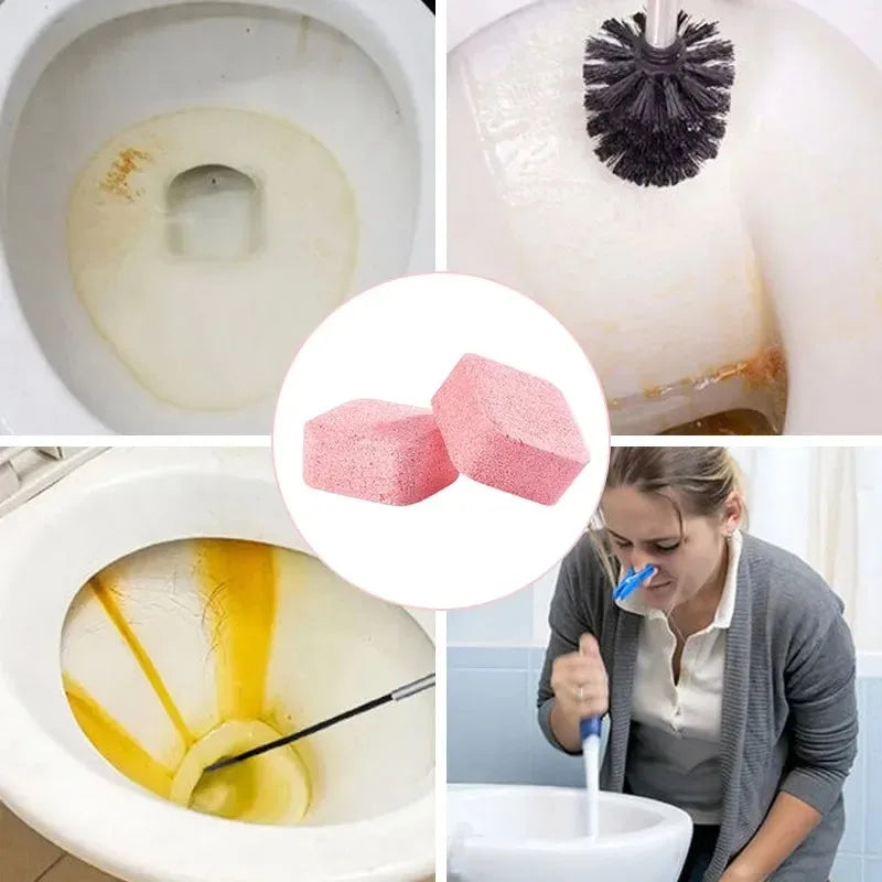 Toilet Deodorant Wc Clean Bathroom Cleaning Yellow Scale Urine Stains Toilet Bowl Cleaner Tablets Automatic Remove Household Use